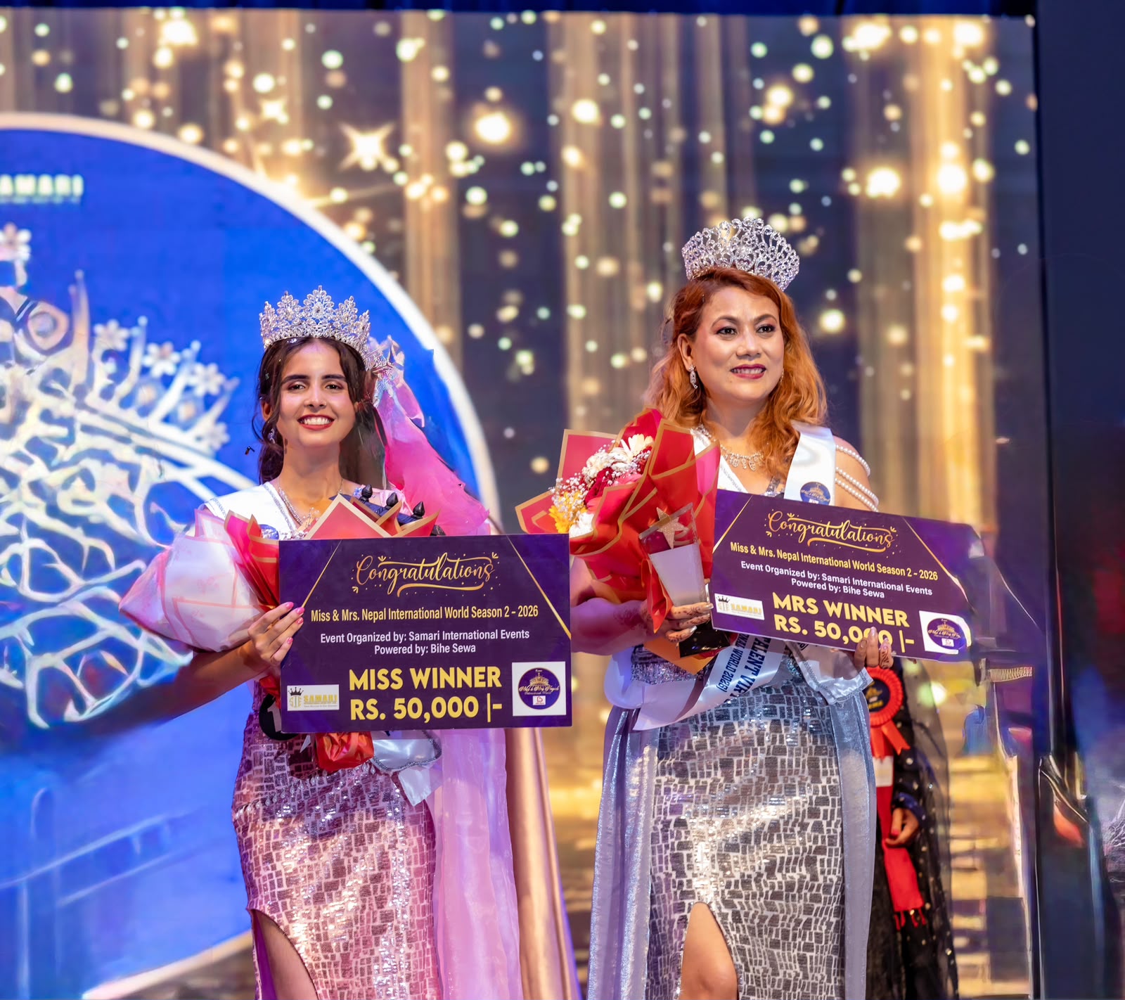 NEPAL WELCOMES ITS NEW TITLEHOLDERS
