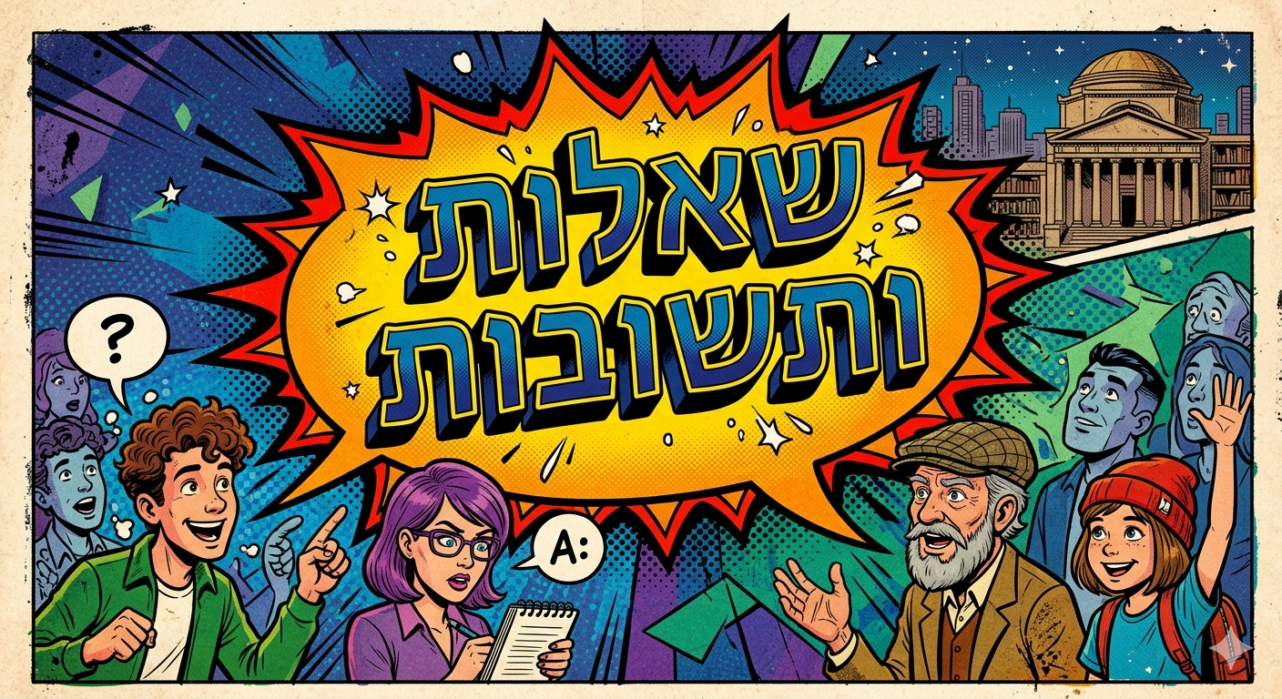 זו לא פוליטיקה, זו לוגיסטיקה: שאלות ותשובות (FAQ)