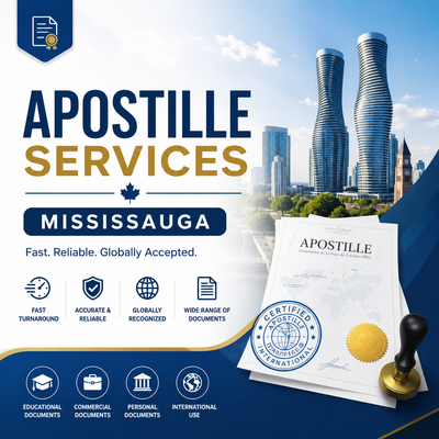 Mississauga Apostille Services for Legal Documents