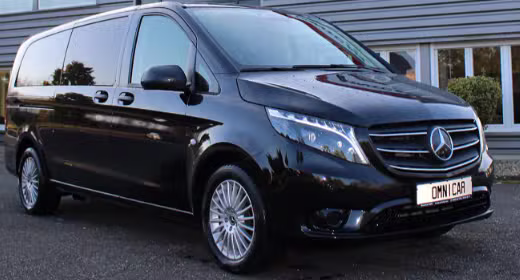 Van Mercedes Vito noir haut de gamme