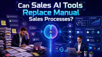 Can Sales AI Tools Replace Manual Sales Processes?