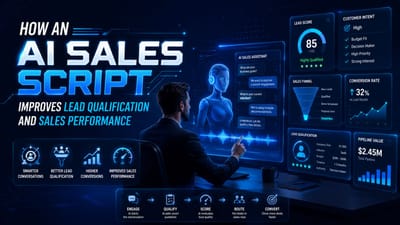 How an AI Sales Script Improves Lead Qualification and Sales Performance?