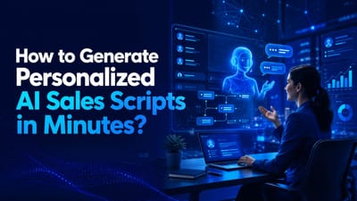 How to Generate Personalized AI Sales Scripts in Minutes?