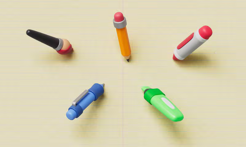 Matériel pour coloriage