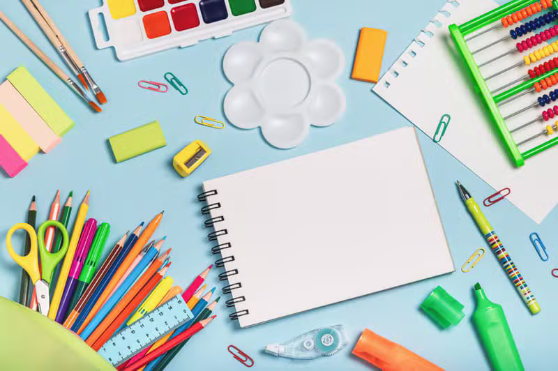 Matériel de coloriage