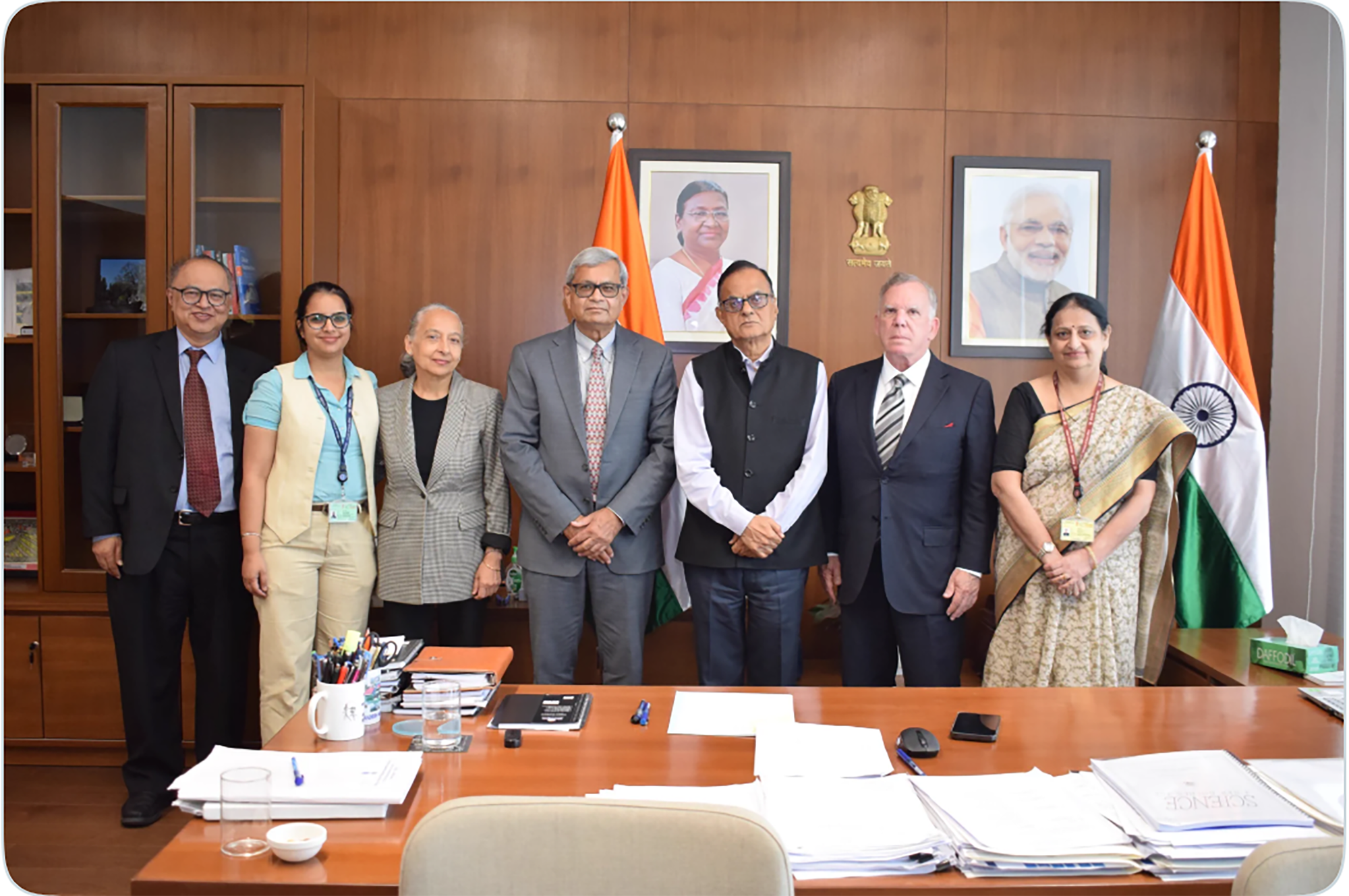 Porosome Therapeutics Leadership Meets with the Principal Scientific Adviser to the Government of India