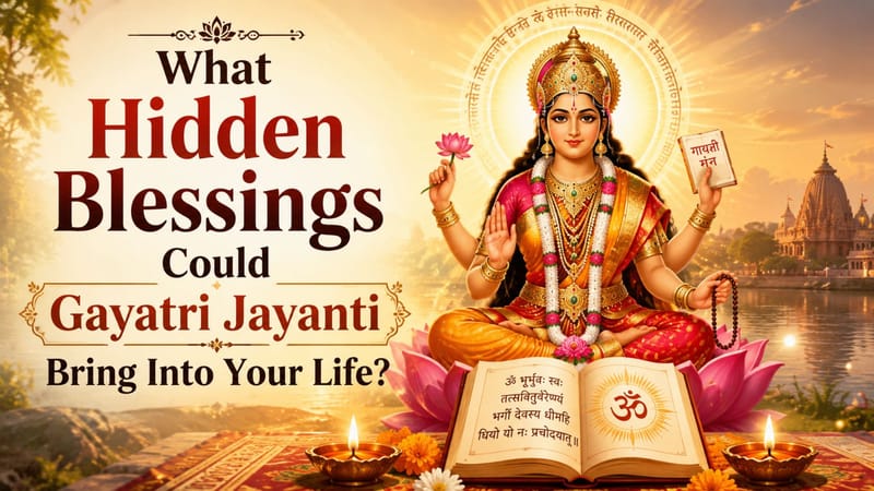 What Hidden Blessings Could Gayatri Jayanti Bring Into Your Life?