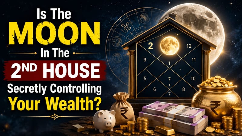 Is The Moon In The 2nd House Secretly Controlling Your Wealth?