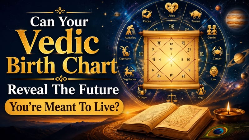Can Your Vedic Birth Chart Reveal The Future You're Meant To Live?