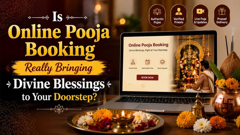 Is Online Pooja Booking Really Bringing Divine Blessings to Your Doorstep?