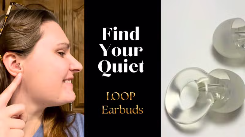 Find Your Quiet - LOOP Earbuds brand video