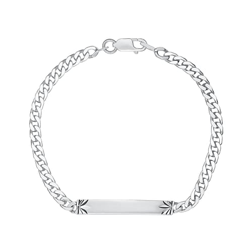 Gourmette, En Argent 925/1000
