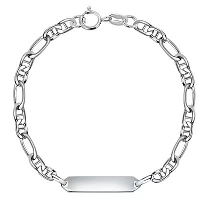 Gourmette, En Argent 925/1000