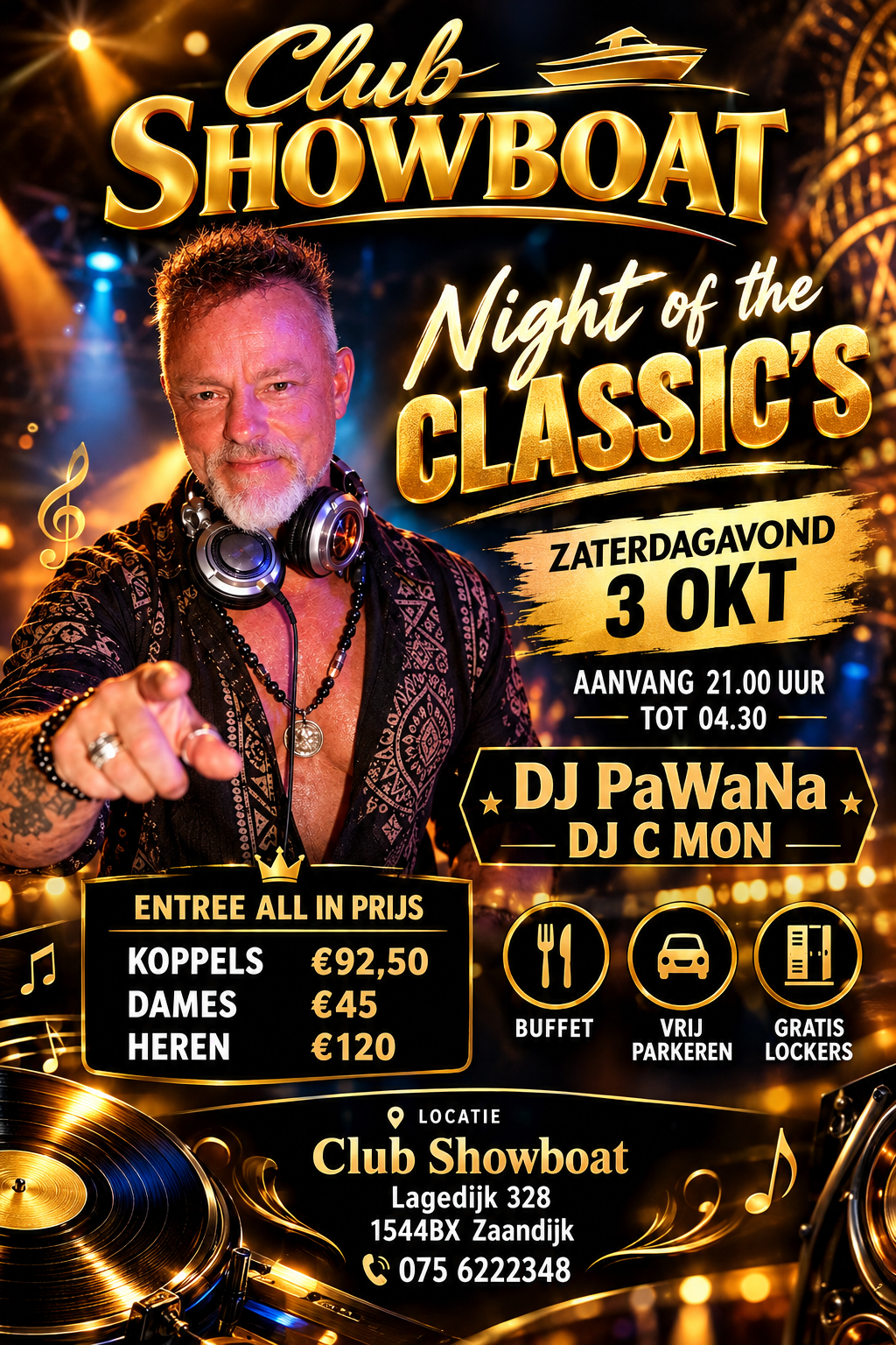 Zaterdag 3 oktober