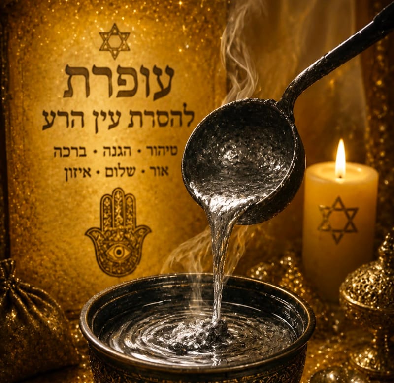 הסרת עין הרע בעופרת