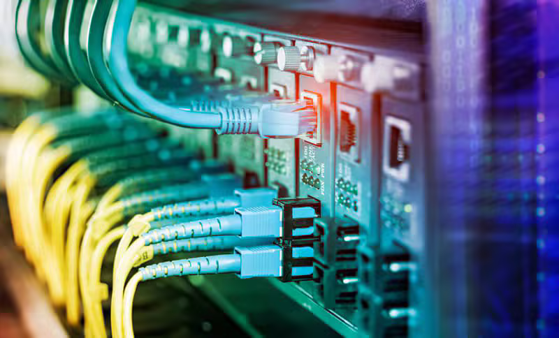 Networking switch and ethernet cables