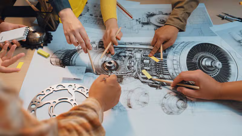 Pratique sur des machines industrielles