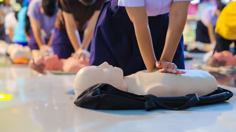 CPR Training Session