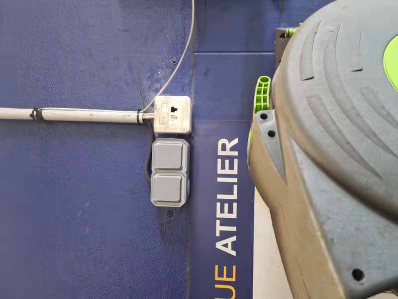 Installation conforme de l'atelier