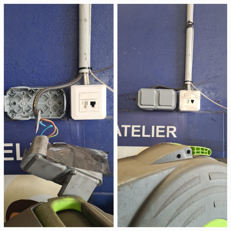 Travaux et mise en conformité d'un atelier