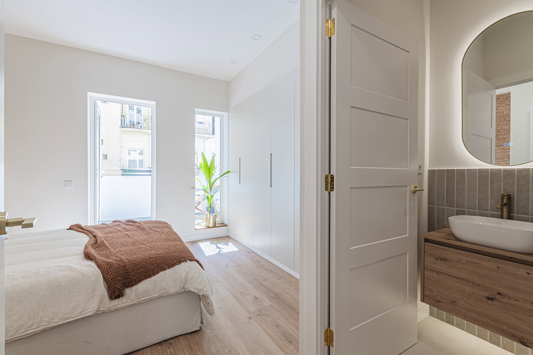 habitació suite. Pis Poble Sec. Barcelona