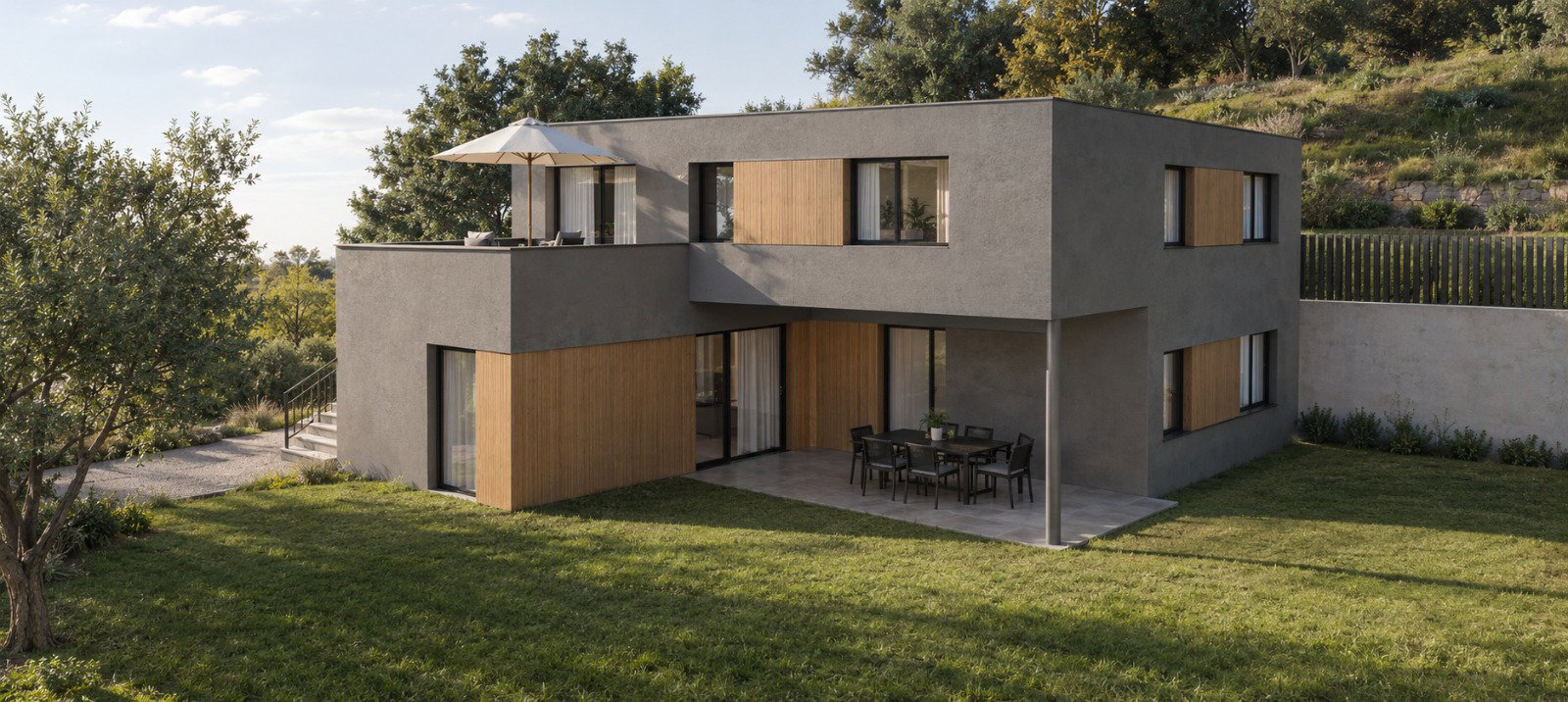 Projecte de casa unifamiliar en Sant Esteve Sesrovires.