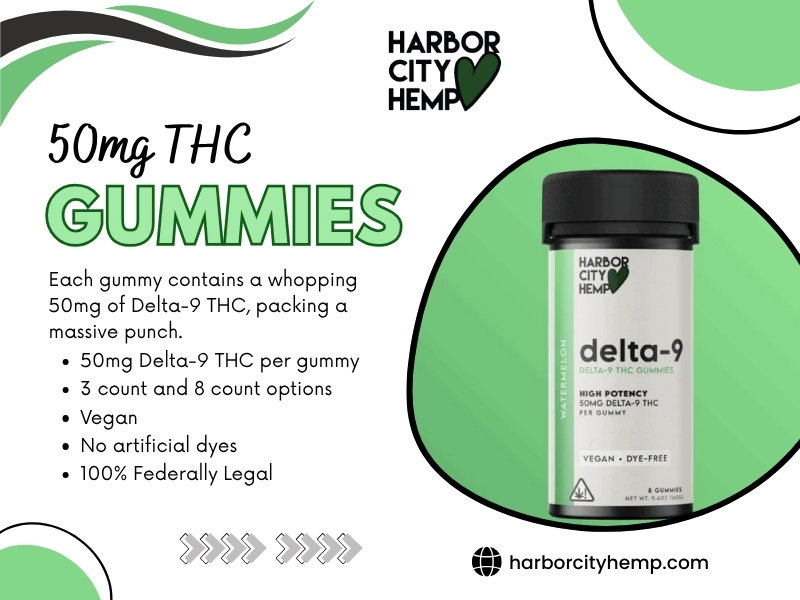 50mg thc gummies