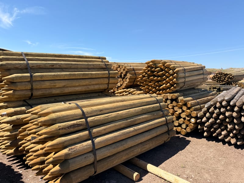 Treated Post , Poles & Rails