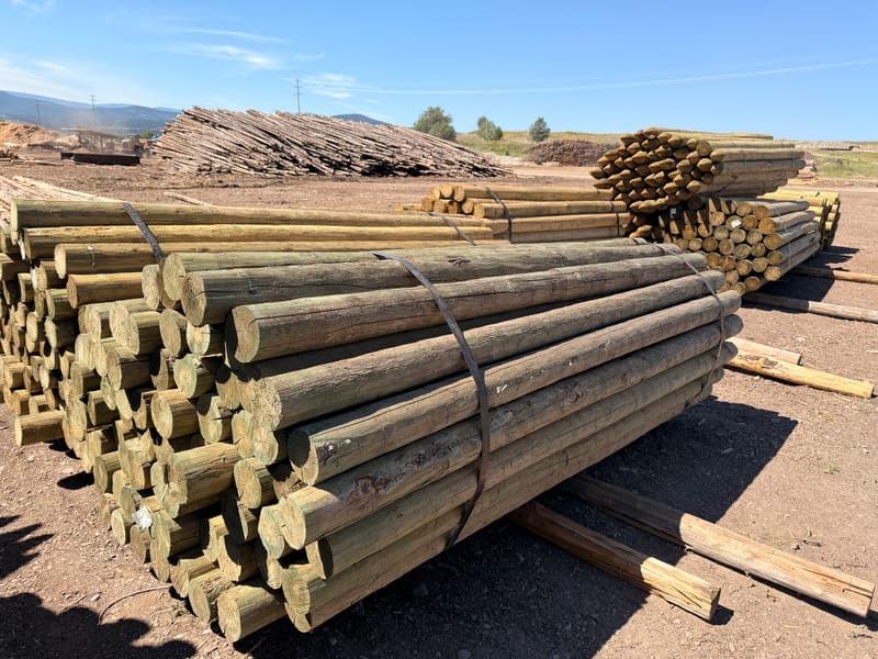 Treated Post , Poles & Rails