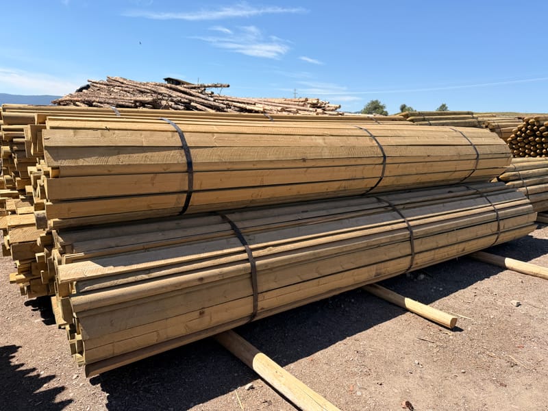 Treated Post , Poles & Rails