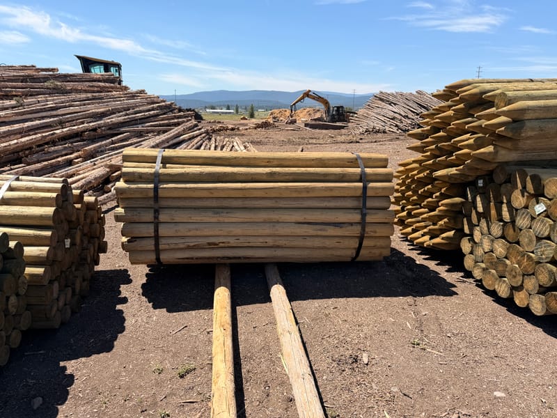 Treated Post , Poles & Rails