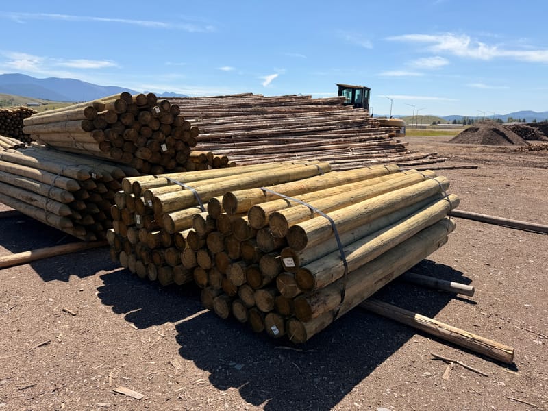 Treated Post , Poles & Rails