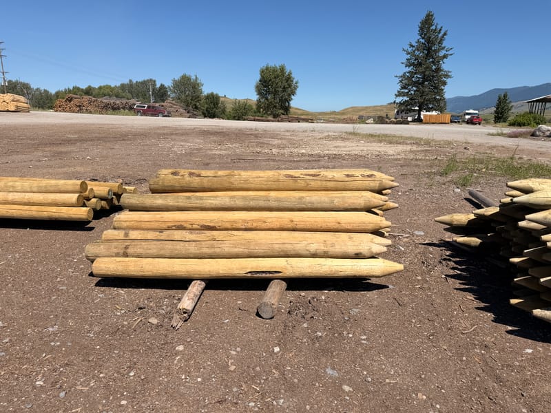 Untreated Posts, Poles & Rails