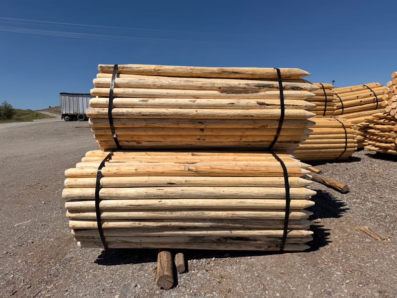 Untreated Posts, Poles & Rails