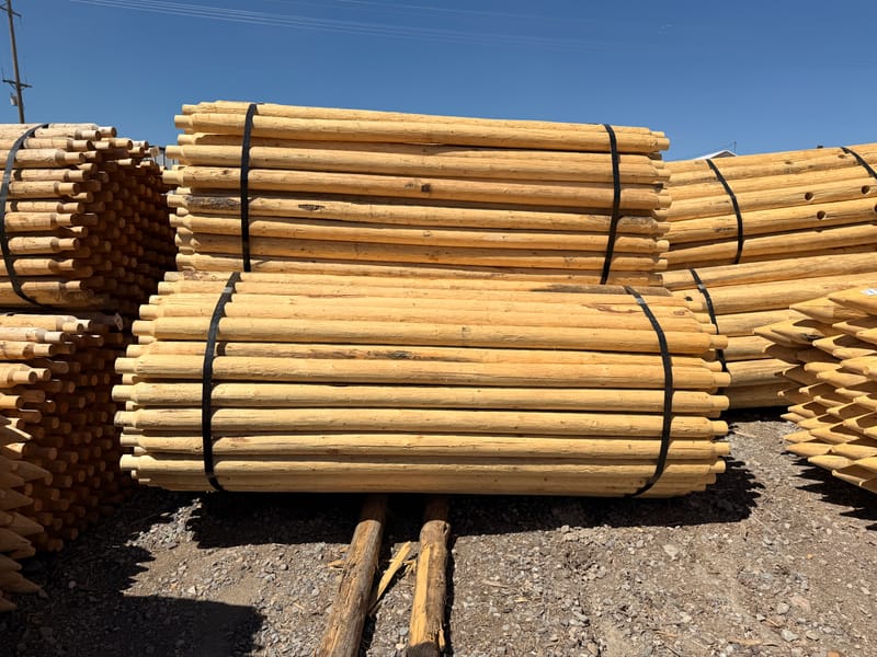Untreated Posts, Poles & Rails