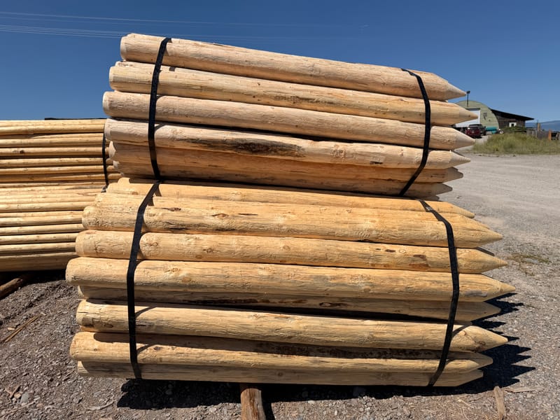 Untreated Posts, Poles & Rails
