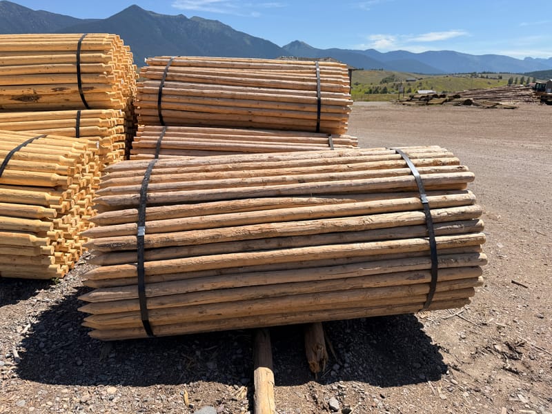 Untreated Posts, Poles & Rails