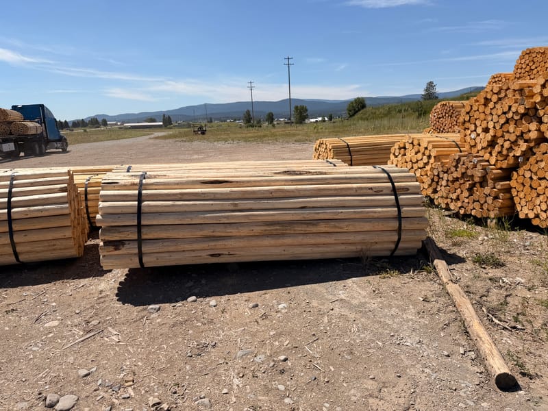 Untreated Posts, Poles & Rails