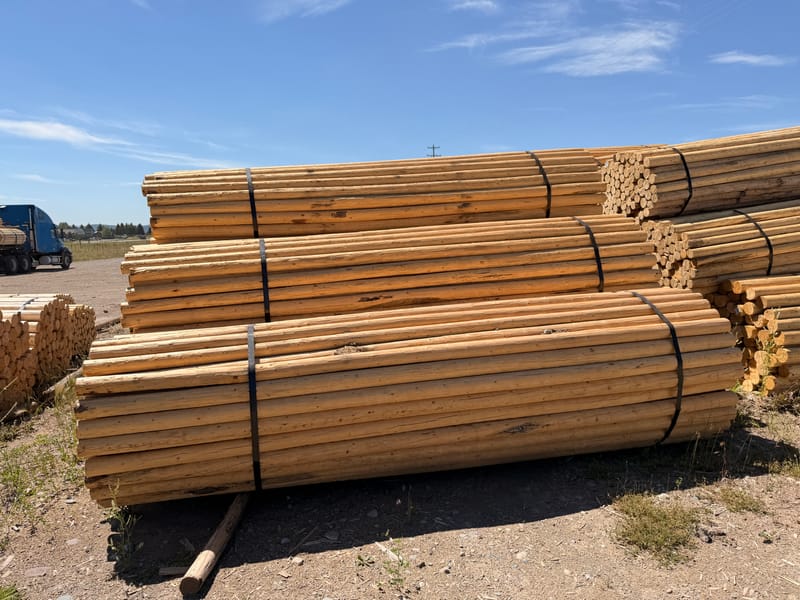 Untreated Posts, Poles & Rails