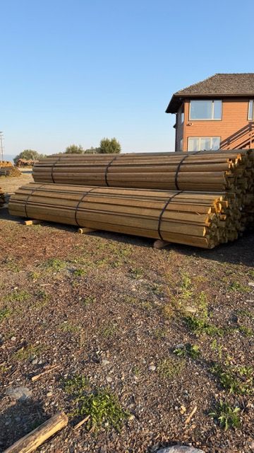 Treated Post , Poles & Rails