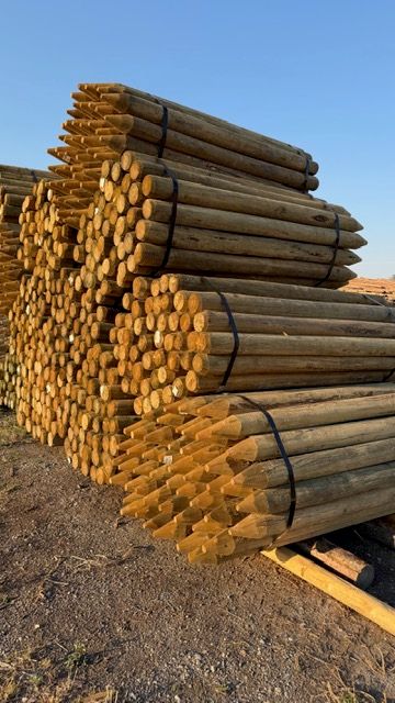 Treated Post , Poles & Rails