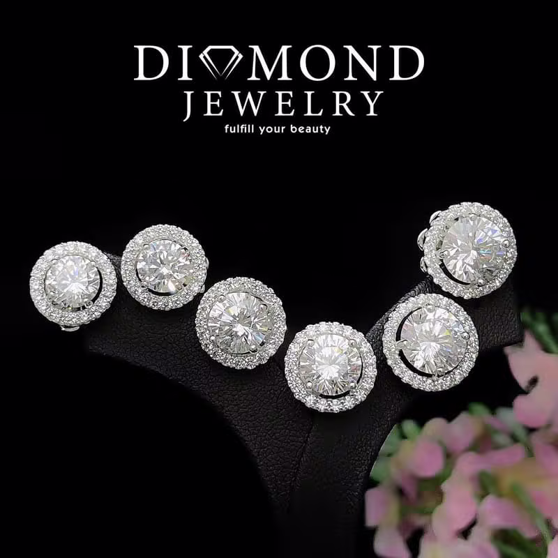 Luxury CZ jewelry crafted with brilliant stones in a refined atelier