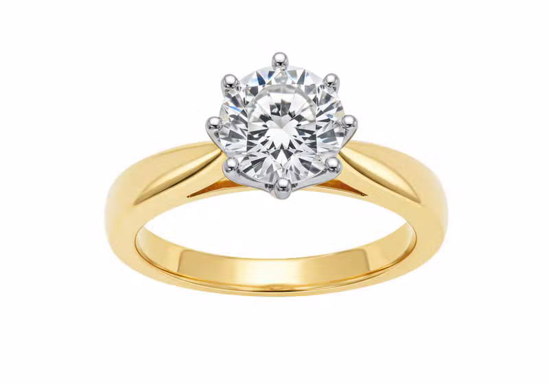 Timeless Solitaire Ring