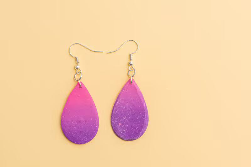 Teardrop Statement Earrings