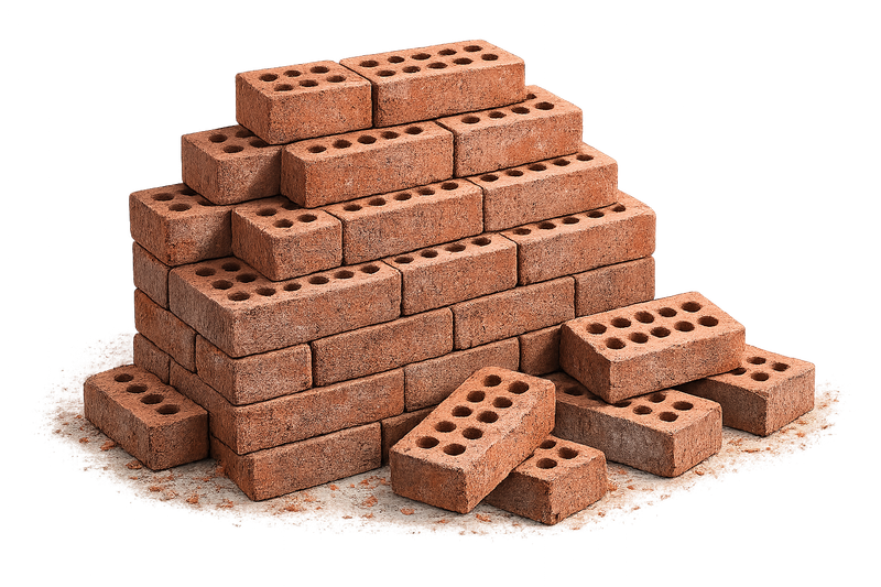 Clay Bricks (Fired Clay)