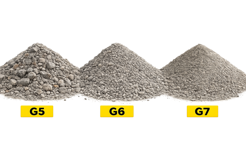 Filling G5, G6, G7