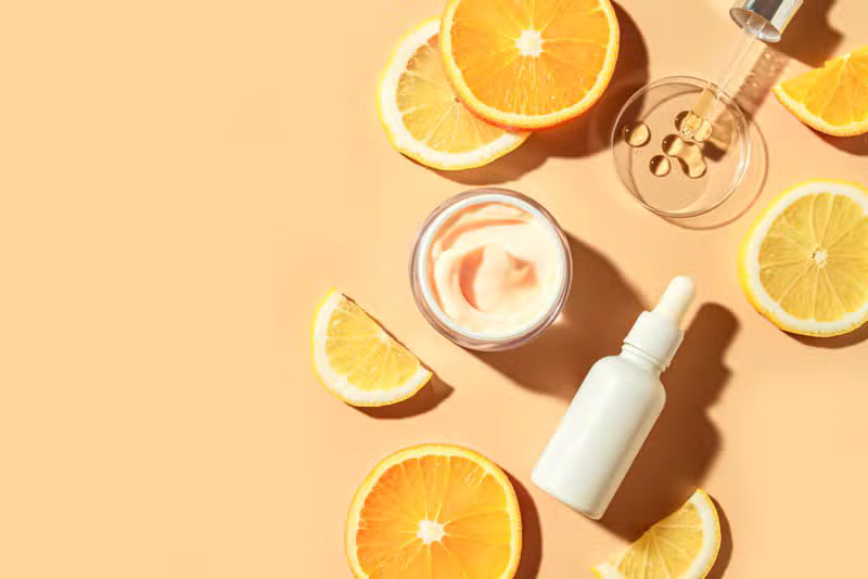 Aesthetic product flatlay created for a brand campaign
