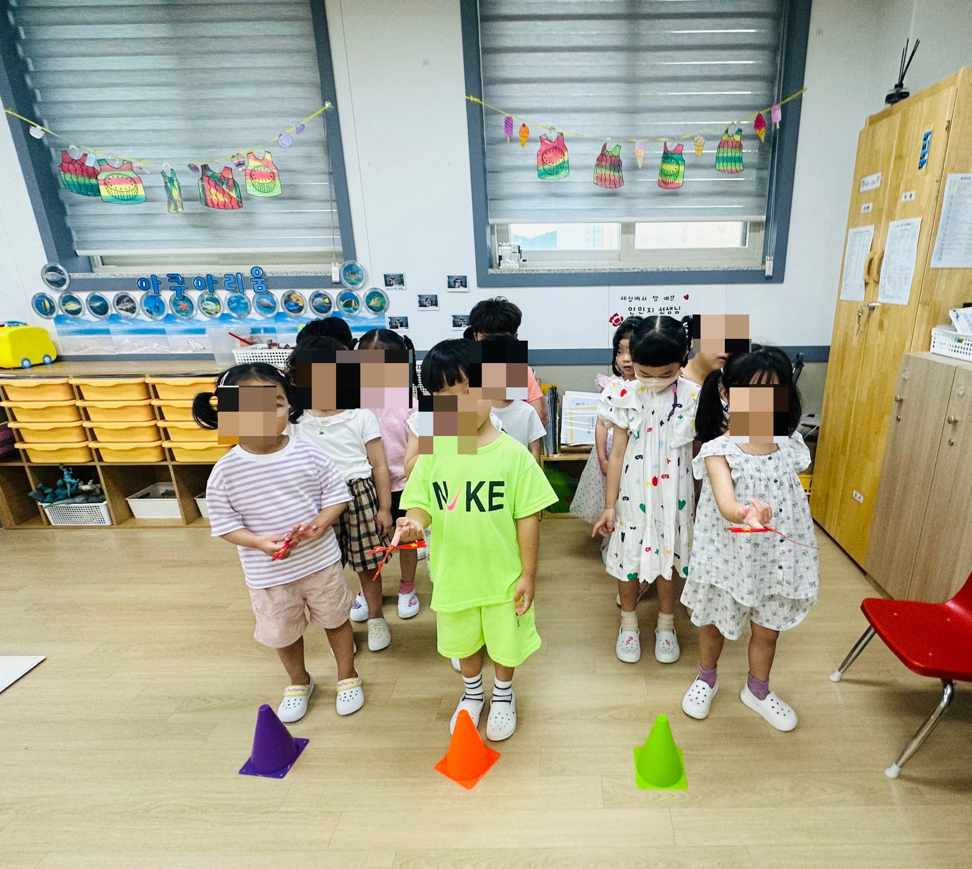 7월 23일 00유치원 베트남 전통놀이 체험
