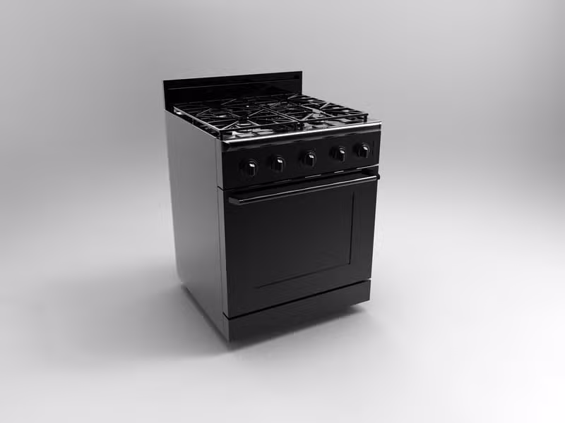 Estufa de gas Mabe con horno 76 cm 6 hornillas (30 pulg)