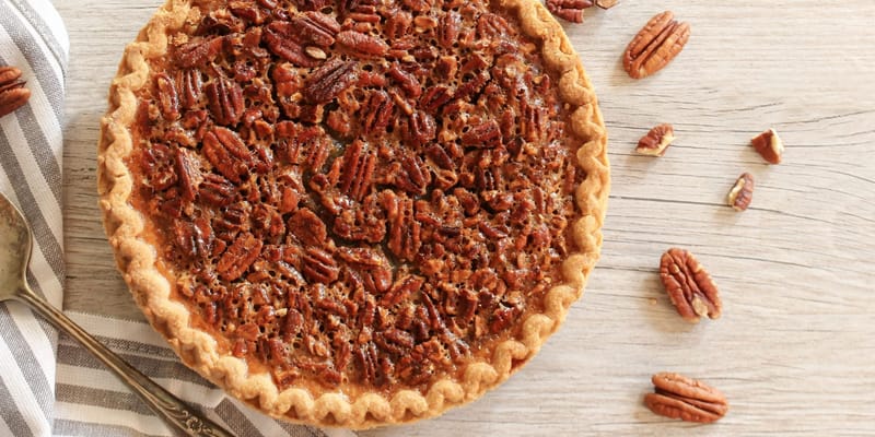 Tarta individual de nueces premium